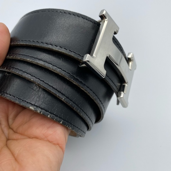 Hermes vintage reversible belt main image 15